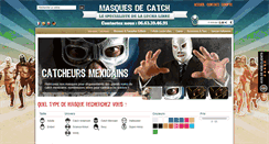 Desktop Screenshot of masquesdecatch.com